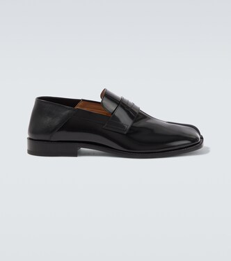 Tabi leather penny loafers | Maison Margiela