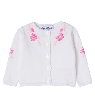 Baby embroidered cardigan | Tartine et Chocolat