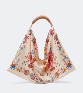Tote Bag Scarf Medium aus Satin | Farm Rio