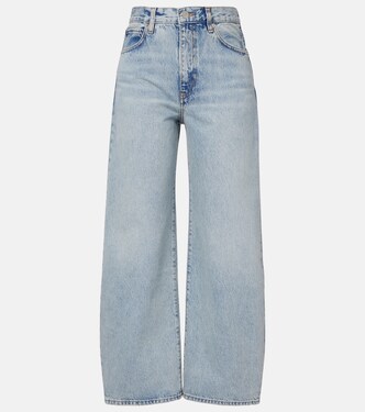Barrel Jeans The Bow Crop | Frame