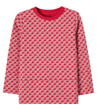 Longsleeve aus Baumwoll-Jersey | Stella McCartney Kids