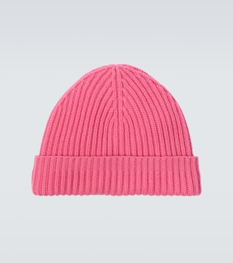 Paradiso ribbed-knit cashmere beanie | Umit Benan