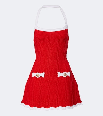Ondina ribbed-knit minidress | Retrofête