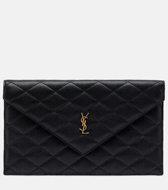 Pochette Paris en cuir | Saint Laurent
