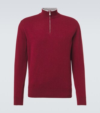 Cashmere half-zip sweater | Eleventy