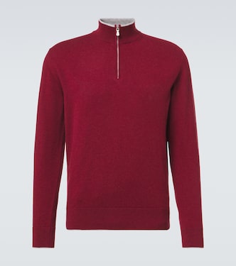 Cashmere half-zip sweater | Eleventy