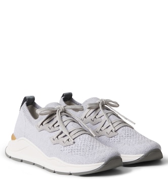 Sneakers con suede | Brunello Cucinelli Kids