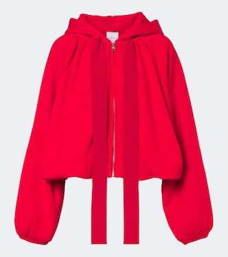 Cotton zip-up hoodie | Patou