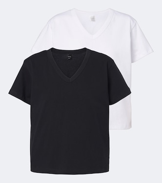 Margo set of 2 cotton jersey T-shirts | Leset