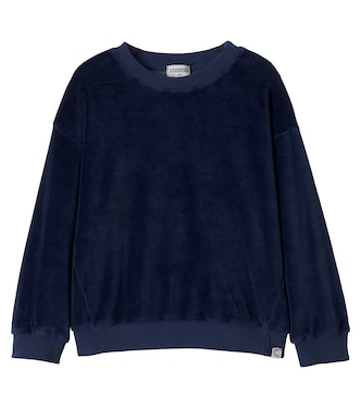 Sweatshirt Rai aus Samt | Cozmo