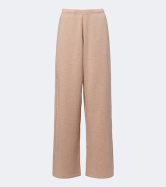 Pantalones anchos de jersey de algodón | Stella McCartney