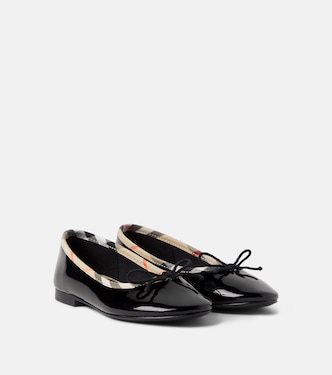 Burberry Check ballet flats | Burberry Kids
