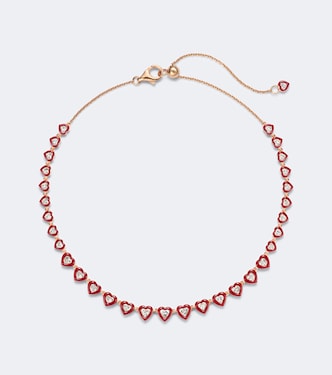Choker Candy Crush aus 18kt Roségold mit Diamanten | Kamyen