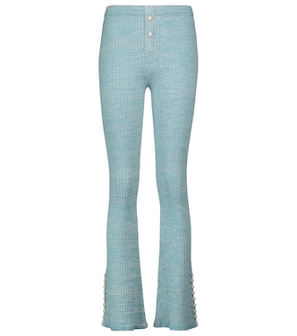 Marl flared sweatpants | Live The Process