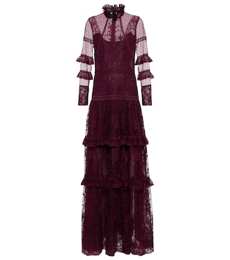 Robe Anastasia aus Tüll und Spitze | Costarellos