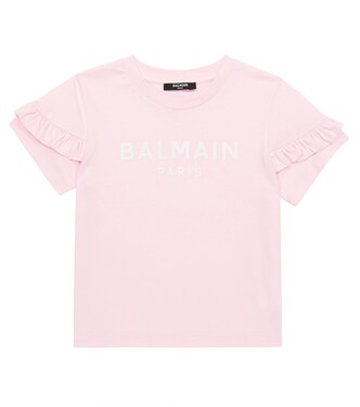 Logo cotton T-shirt | Balmain Kids