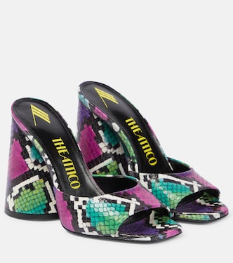 Pantoletten Luz aus Leder | The Attico