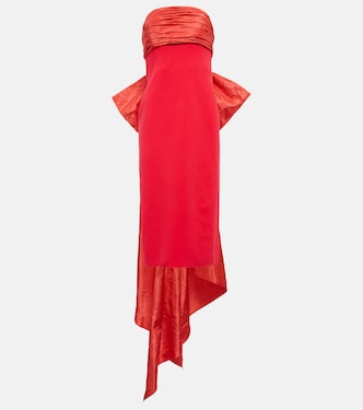 Satin-trimmed gown | Oscar de la Renta