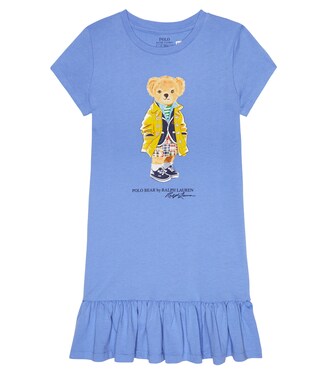 Polo Bear cotton dress | Polo Ralph Lauren Kids