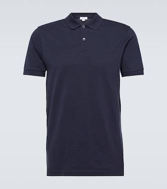 Cotton polo shirt | Sunspel