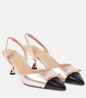 Bernadette leather slingback pumps | Malone Souliers