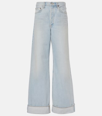 Dame high-rise wide-leg jeans  | Agolde