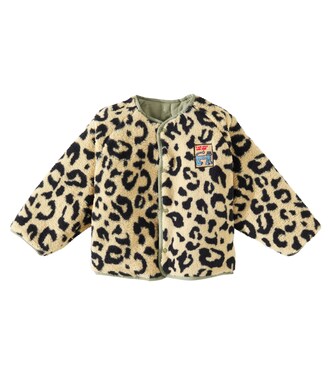 Reversible quilted leopard-print jacket | Jellymallow