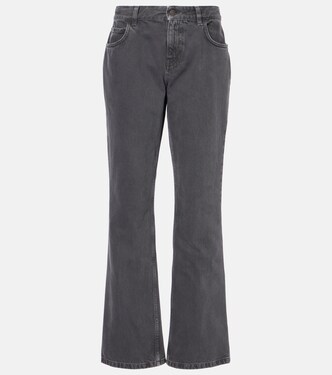 Lyndsey low-rise straight jeans | The Row