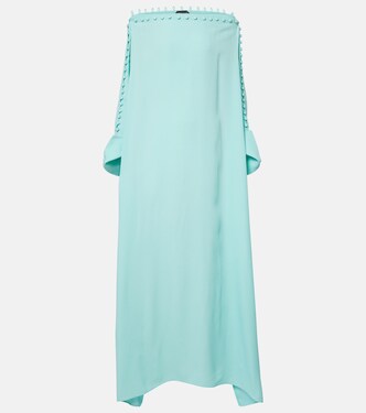 Caftán Mila de cady crepé | Taller Marmo