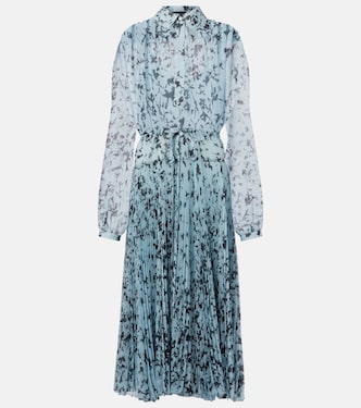 Jones printed chiffon shirt dress | Proenza Schouler