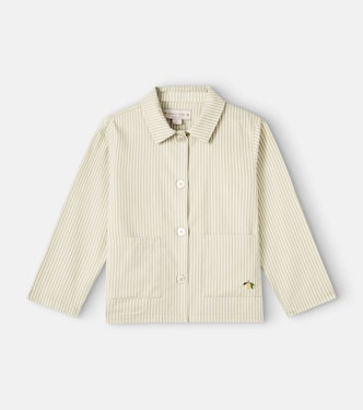 Frankie striped cotton overshirt | Konges Sløjd