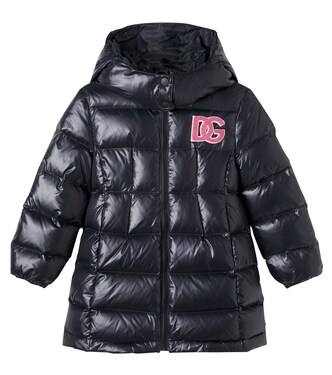 DG quilted down coat | Dolce&Gabbana Kids