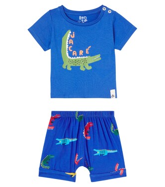 Baby Set Jacassaurinho aus T-Shirt und Shorts | Fábula