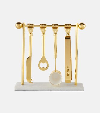 Barbell barware set | Jonathan Adler