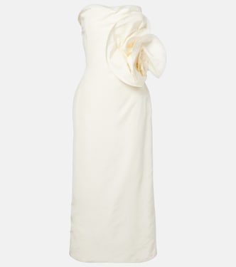 Floral-appliqué corset dress | Magda Butrym