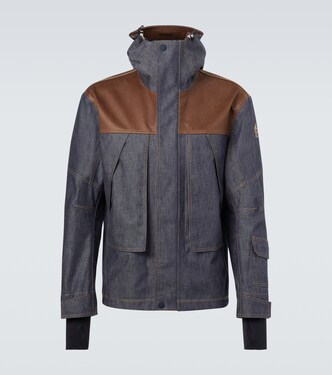 Langtang denim ski jacket | Moncler Grenoble
