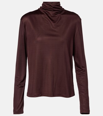 Huala draped top | Dries Van Noten