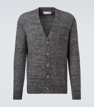 Wool-blend cardigan | Brunello Cucinelli