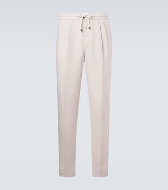 Pantaloni in lino  | Brunello Cucinelli