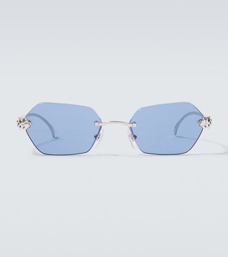 The Panthère De Cartier square sunglasses | Cartier Eyewear Collection