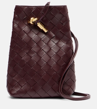 Bolso para móvil Andiamo de piel Intrecciato | Bottega Veneta
