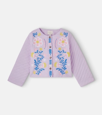 Orisha embroidered cotton jacket | Louise Misha