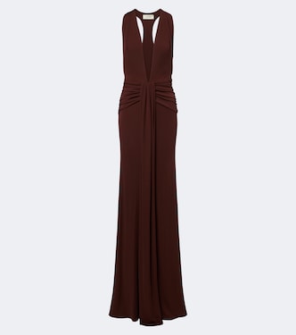 Siwa 개더드 러치드 이브닝 가운 | The New Arrivals Ilkyaz Ozel