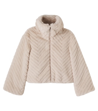 Jacke Eira aus Teddyfleece | Moncler Enfant
