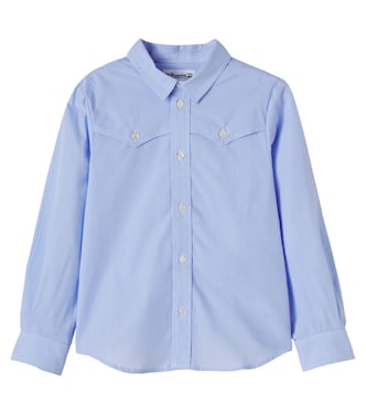 Jared cotton poplin Western shirt | Bonpoint