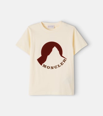 Logo cotton jersey T-shirt | Moncler Enfant