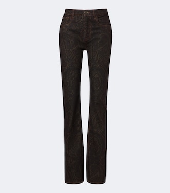 Paisley straight jeans | Etro