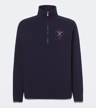 Cashmere and cotton-blend sweatshirt | Brunello Cucinelli