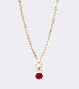 Mini Shen 24kt gold-plated necklace | La DoubleJ