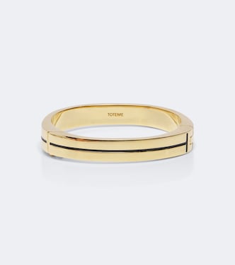 Gold-plated bangle | Toteme
